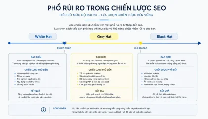 Grey Hat SEO tiềm ẩn rủi ro cao khi bị xem là thao túng thuật toán
