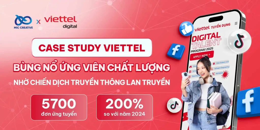 Viettel Digital Talent 2025 – Recruitment Marketing Campaign - Lotius Case Study