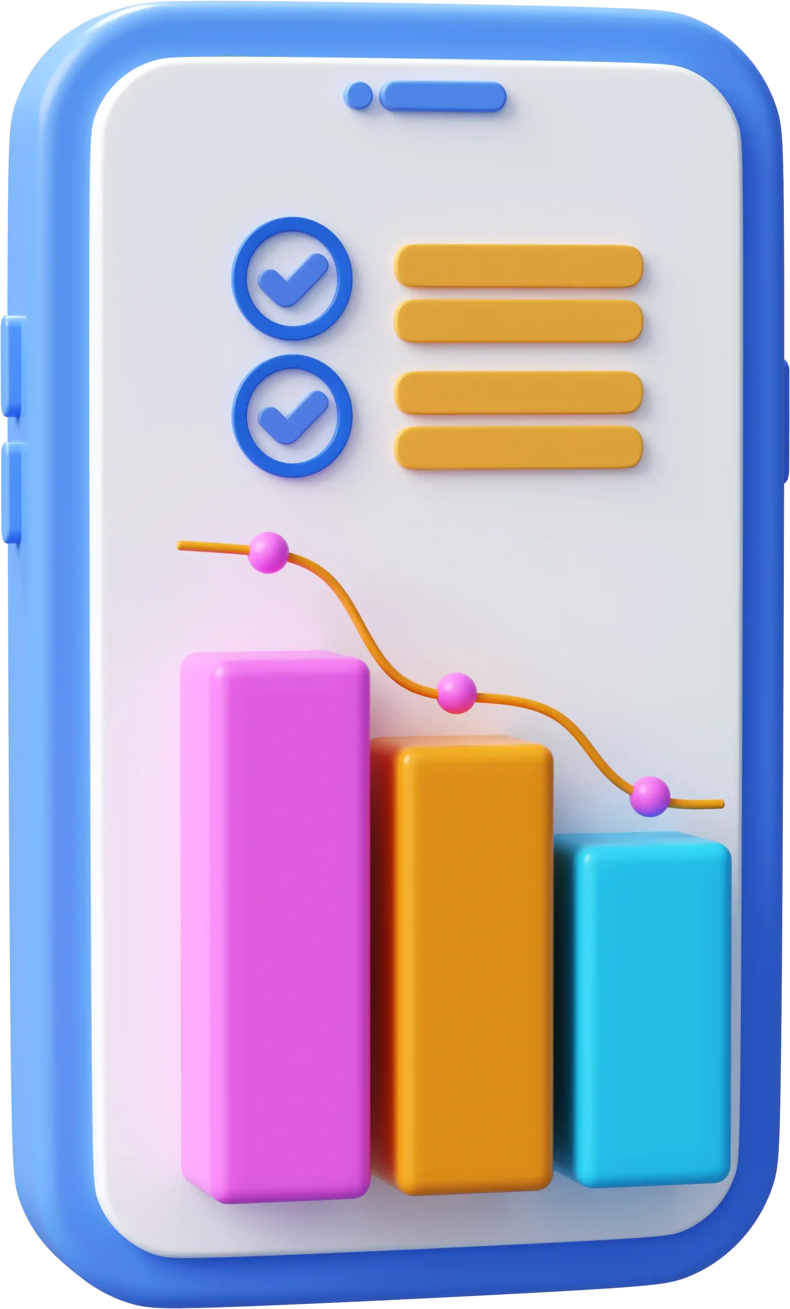 3D Analytic icon
